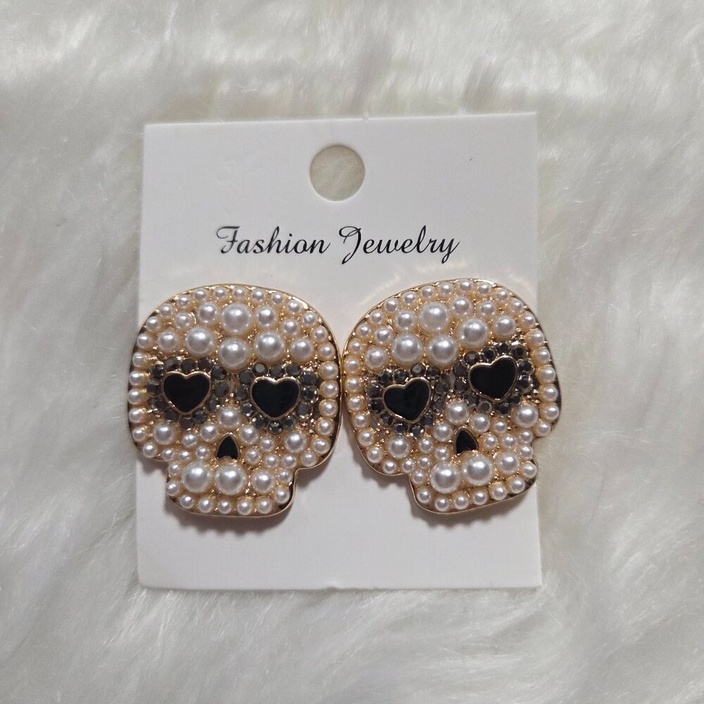 Sugar Skull Fashion Earrings